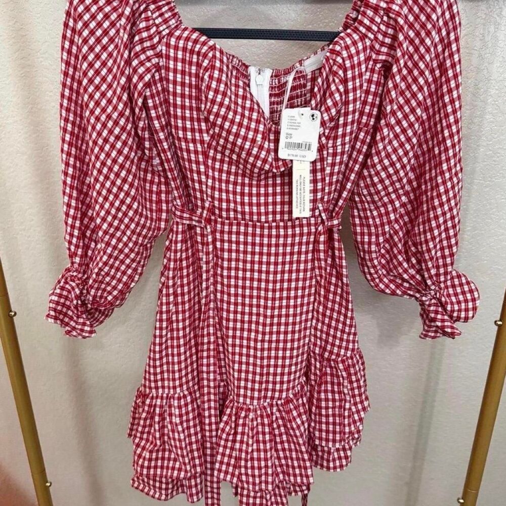 Anthro/Maeve Ruffle Mini Dress NWT 0P
